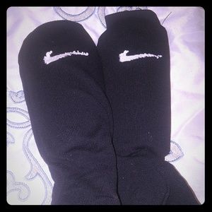 NIKE soccer shinguards built in socks